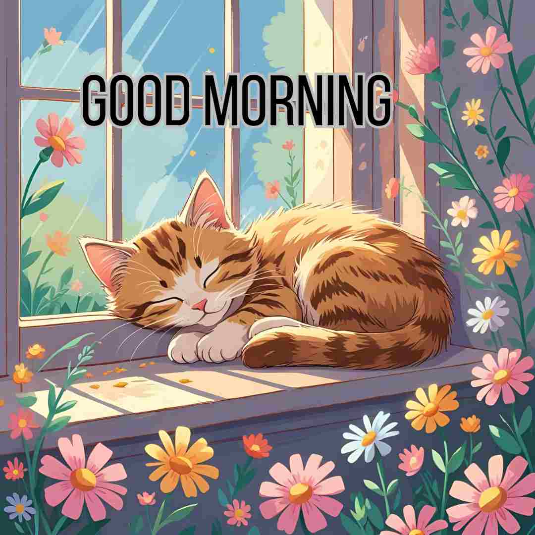 Cute Good Morning Images with Adorable Characters