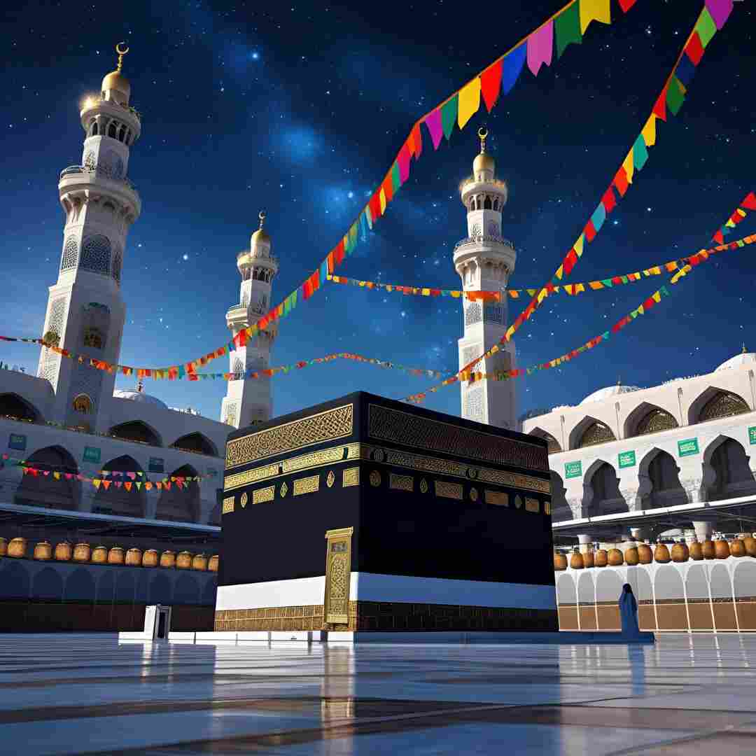 Kaaba during Ramadan 2025